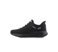 Skechers Men's Bobs Sport Squad Chaos Black Low Top Sneaker Shoes 41 EU