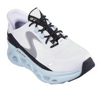 Skechers Hands-Free Slip-ins Glide-Step Altus, Zapatillas Hombre, Malla Hotmelt Blanca con Ribete Azul, 42 EU