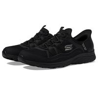 Skechers Hands Free Slip-ins Glide-Step-Excite, Zapatillas Deportivas Mujer, Negro BBK, 38.5 EU