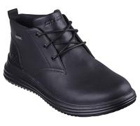 Skechers Hands-Free Slip-ins Proven Conklin, Botas Cortas al Tobillo Hombre, Black Leather, 48 EU