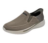 Skechers Hands-Free Slip-ins Slade Deacon, Zapatillas Hombre, Malla de Punto Gris Pardo, 45.5 EU