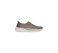 Skechers Hands-Free Slip-ins Slade Deacon, Zapatillas Hombre, Malla de Punto Gris Pardo, 45 EU