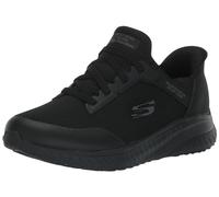Skechers Hands Free Slip-ins Squad Chaos Sr Adelo, Zapatos para Profesionales Sanitarios Mujer, Negro, 38 EU Ancho