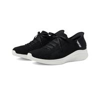 Skechers Hands Free Ultra Flex 3.0 Brilliant Path, Zapatillas Mujer, Negro y Blanco, 36 EU Ancho