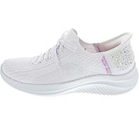 Skechers Hands Free Slip-ins Ultra Flex 3.0 Shining Glitz, Zapatillas Mujer, Blanco, 37 EU
