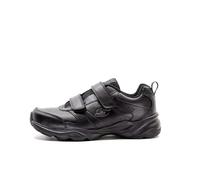 Skechers HANIGER CASSPI, Zapatillas para Hombre, Black Leather/Trim, 43 EU