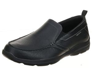 Skechers Harper-Forde 64858 Mocasín sin Cordones para Hombre, Negro -, 13 X-Wide