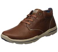 Skechers Harper-Melden, Botas Chukka Hombre, Marrón (Brown Lug), 43 EU