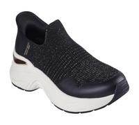 Skechers Hazel-Sugarland - Tenis sin cordones para mujer, Negro/Oro rosa, 38 EU