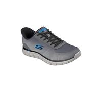 Skechers Herren Track Revno Zapatillas Slip-On Charcoal Grey Deportivas