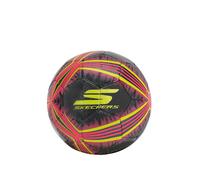 Skechers Hex Multi Mini Stripe talla 1 Soccer Ball en Negro/Coral