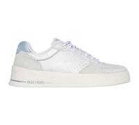 Skechers Hiland Shimmering Splendid - Zapatillas Deportivas para Mujer, Gray Duraleather Trim, 38.5 EU
