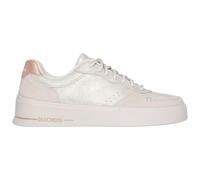Skechers Hiland Shimmering Splendid- Tenis para Mujer, Ribete Natural Duralreather, 36 EU