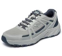 Skechers Hillcrest 2.0 SABBADAY Falls - Tenis para Hombre, Color Gris Claro, Talla 7.5