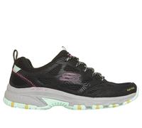 Skechers Zapatillas de deporte para mujer HILLCREST PURE ESCAPADE Negro cuero/malla multicolor 36 EU