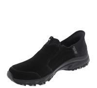 Skechers, Hillcrest Sunapee Mujer, Black Suede/Lycra/Trim, 35 EU