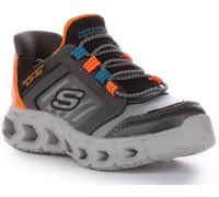 SKECHERS Hipnosis Flash 2.0 Ligero Zapatillas Zapatos de Niño en Carbón GB 1-14