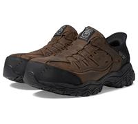 Skechers Holdredge-Ryker Comp Toe - Tenis para Hombre, Marrón, 11 Wide