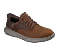 Skechers Hombre 2025 Garza Gervin Liso Punta Bungee Slip-Ins Zapatillas de Piel