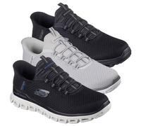 Skechers Hombre 2026 Glide-Step Noxus Acolchada Encaje Elástico Slip-Ins