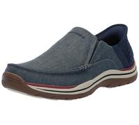 Skechers Hombre 205167Mocasín, azul, 48.5 EU