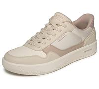 Skechers Hombre Arch FIT Court Break KOMFORTABEL Zapatillas, Natural Duraleather/Mesh, 42 EU