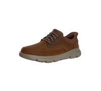 Skechers Tenis Arch FIT Garza para hombre - Cuero, color marrón, Talla 40
