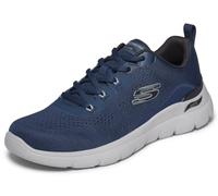 Skechers Hombre Arch Fit Summits Kravel Zapatillas Deportivas, Navy Mesh Synthetic, 44 EU