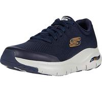 Skechers Zapatillas 232040 Hombre Azul (Navy Textile/Synthetic/Trim Nvy) 47.5 EU