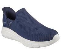 Skechers Hombre Bobs B Flex Resilient Edge Slip-In ENTRENADOR, Navy Textile, 44 EU