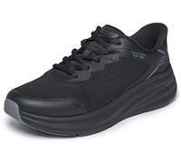 Skechers Hombre Bobs Skillz Slip-In ENTRENADOR, Black Knit, 44 EU