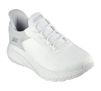 Skechers Hombre Bobs Squad Chaos Tough Walk Slip-In ENTRENADOR, Off White Mesh, 44 EU