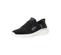 Skechers Hombre Bounder 2.0 Emerged Slip-In ENTRENADOR, Black Mesh/White Synthetic, 48.5 EU