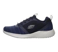Skechers Hombre Bounder Trainers, Navy Mesh/Pu/Trim, 46 EU