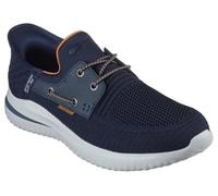 Skechers Hombre Delson 3.0 Roth Slip-In ENTRENADOR, Navy Knit / Synthetic, 40 EU