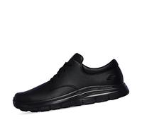 Skechers Zapatos para hombre Flex Advantage Sr Fourche – Cuero negro – Talla 42 EU