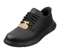 Skechers Hombre Garza Duran Slip-In ENTRENADOR, Black Leather / Synthetic, 47.5 EU