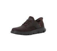 Skechers Hombre Garza Gervin Slip-On | Casual, sin cordones, espuma viscoelástica refrigerada por aire, arco Goga Mat, ajuste clásico