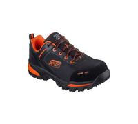 Skechers Hombre GATLON - STRIGAX H Zapato De Trabajo 200188EC BKOR Negro/Naranja