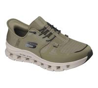 Skechers Hombre Glide-Step Pro Zapatillas, Olive Mesh/Hotmelt/Black Trim, 44 EU