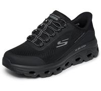 Skechers Hombre Glide-Step Sole Glover Peak Slip-In Entrenador, Black, 42.5 EU
