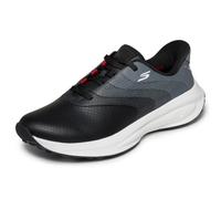Skechers Zapatos de golf GO – Sintéticos, con cordones, sin pinchos, Negro/Blanco Talla 8.5
