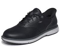 Skechers Hombre Go Golf Prestige SL Waterproof Spiked Golf Shoes Slip-In Entrenador, Black Spikeless, 44 EU
