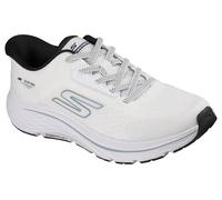 Skechers Hombre Go Run Consistent 3 Zapatillas Deportivas, White and Black Textile, 44.5 EU