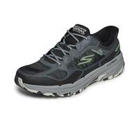 Skechers GO Run Trail Altitude 2.0 Ravine para mujer, Tela de piel negra y gris, 43 EU
