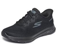 Skechers Hombre Go Walk 8 Pate Slip-In ENTRENADOR, Black Textile, 47 EU