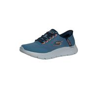 Skechers Hombre Go Walk Flex Netro Slip-In ENTRENADOR, Navy Textile/Synthetic, 41 EU