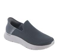 Skechers Gowalk Flex - Tenis Deportivos para Hombre, sin Cordones, sin Cordones, Informales, para Caminar, Gris-Oscuro, 10.5 X-Wide
