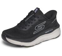 Skechers Hombre MAX Run Slip-In Entrenador, Black Textile, 45 EU