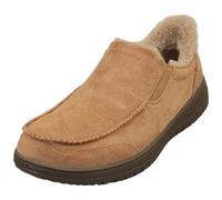 Skechers Hombre Murette Scofield Slip-In ENTRENADOR, Tan Microfiber, 41 EU